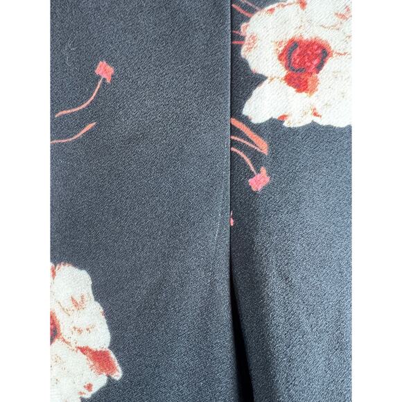 Leith Floral Flare High Waist Pant M - Picture 4 of 5